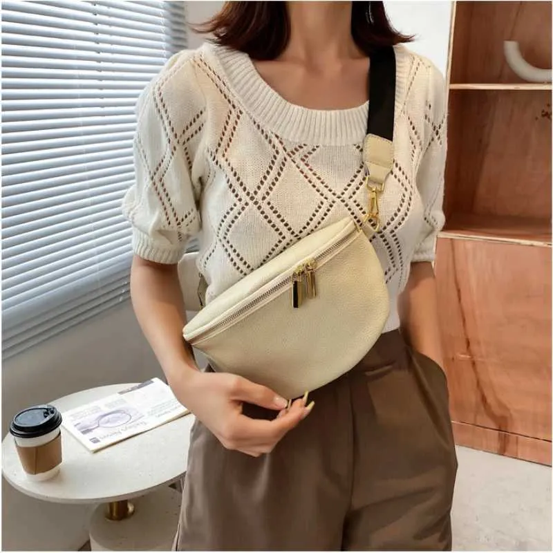 Mode Fanny Frauen Taille Pack Casual Crossbody Brust Taschen Unisex Hip Bum Reise Wasserdichte Gürtel Tasche Sport Geldbörse_voghion.com