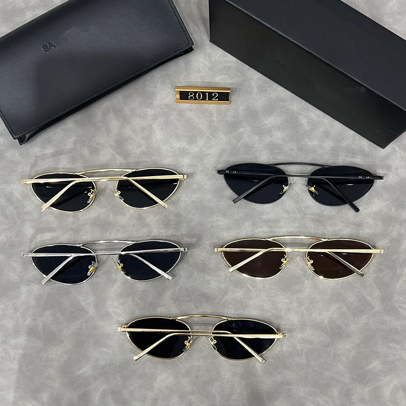 Wüsten-Sonnenbrille für Damen, Metall-Cat-Eye-Brille mit dünnem Rahmen, Unisex, Wüstenbrille, Strand-Sonnenbrille, Retro-Rahmen_voghion.com