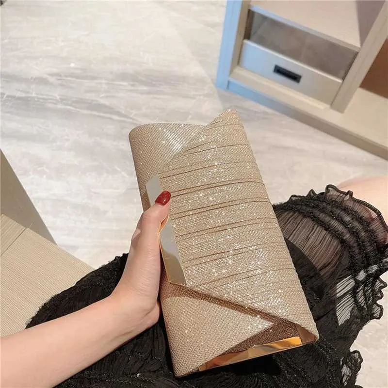 Sac à main élégant pour femme, pochette de soirée, sac à bandoulière avec chaîne, pour banquet, soirée, mariage, Y241019_voghion.com