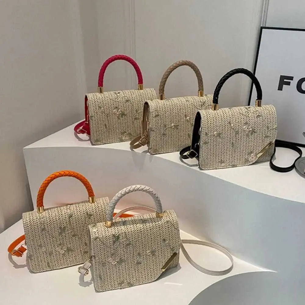 Borsa a tracolla in paglia boho per donna estate spiaggia mare_voghion.com