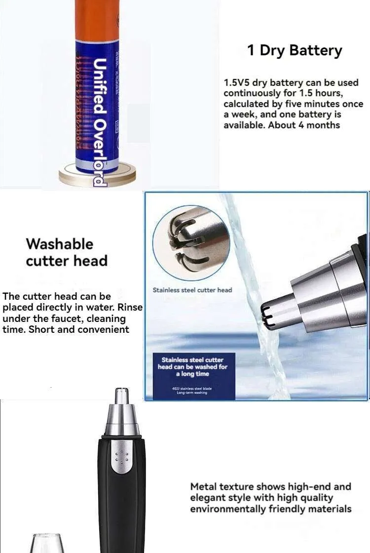 Gesichtshaarschneider – Augenbrauen-/Nasenpflege_voghion.com