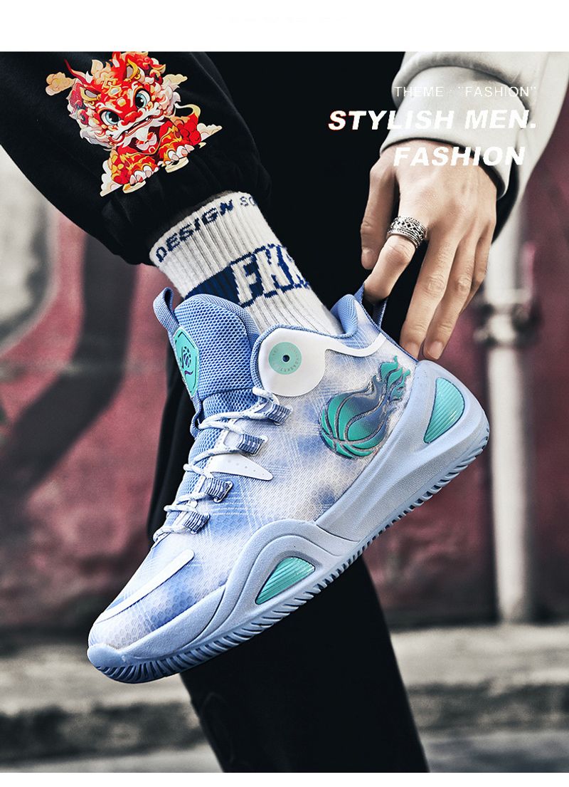 Basktball-Schuh atmungsaktiv Anti-Rutsch-Vrschliß tragn in dism Jahr Sportschuh Männr Laufschuh_voghion.com
