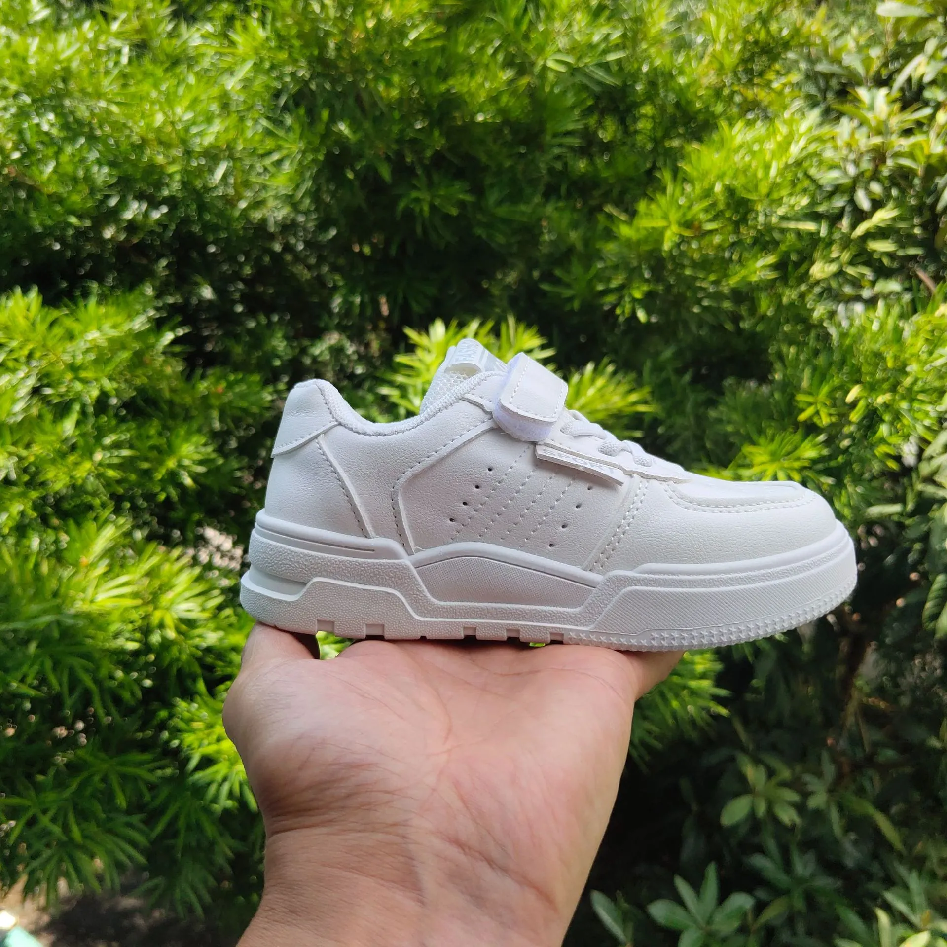 Toddler Sneakers Kids Spring Autumn New Boys Girls Sport Casual Board Littlesprouts Leather Soft Soled Children White_ecoleips.com