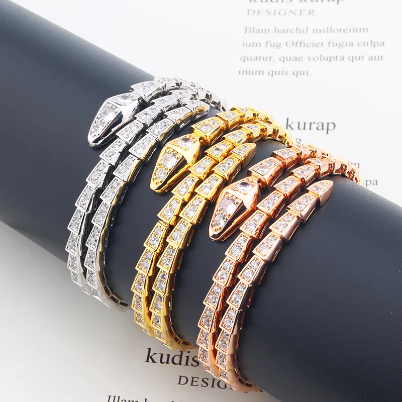 Schlangenarmband Goldbeschichtet Für Damen Und Mädchen Design_voghion.com