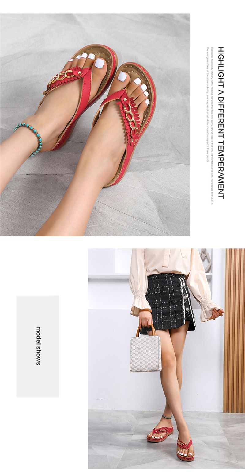 übergroße, dickbesohlte Fischgrät-Slipper für Damen mit Quasten, die außen schräge Absätze tragen und_voghion.com