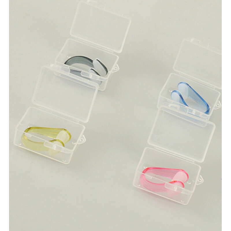 Swimming Ear Plug Set Silicone Particle Adult And Children Shower Anti Choking Water Nose Clip_voghion.com