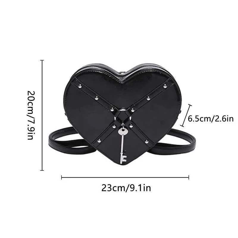 Rucsac mini din piele PU pentru femei, cu pandantiv în formă de inimă, impermeabil, cu fermoar, Ba241217_voghion.com