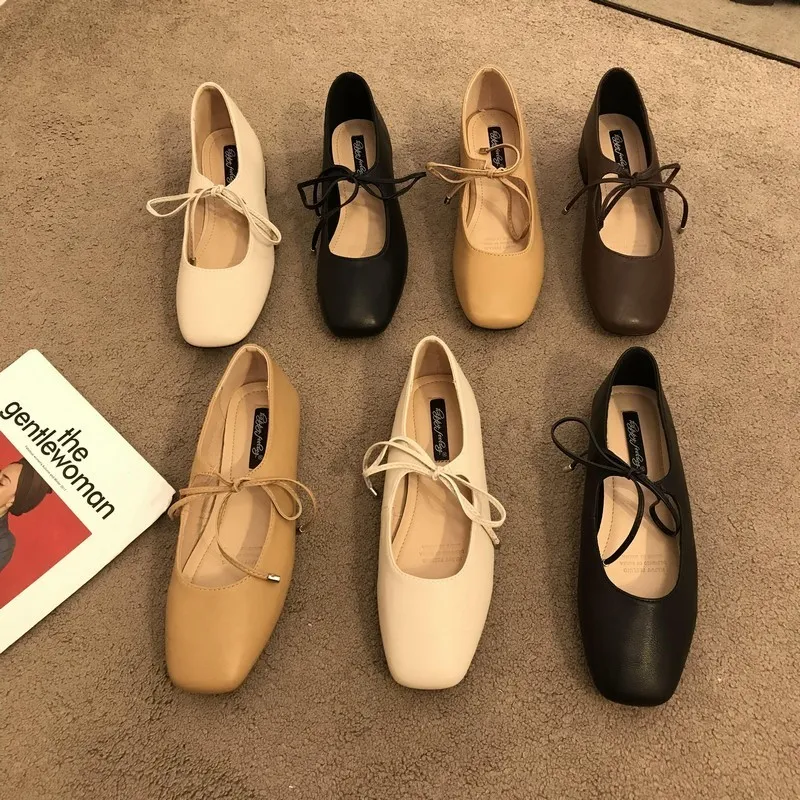 Dress Bailamos Casual Flats Comfortable Soft Boat Loafers Ballerina Shallow Round Toe Ballet Flat Shoes Women Slip On_voghion.com