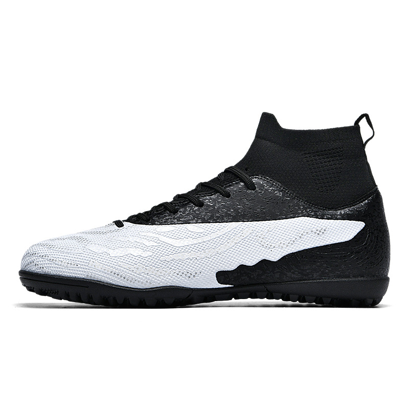 Per uomini, donne e bambini con tacchetti AG in erba sintetica TF rotti, scarpe da calcio in pelle per studenti, per giovani_voghion.com