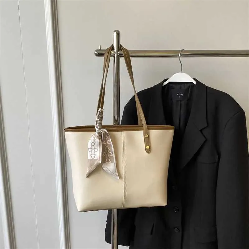 Foulard en soie à la mode pour femme, sac décontracté à grande fermeture éclair, sac de shopping quotidien Y241216_voghion.com