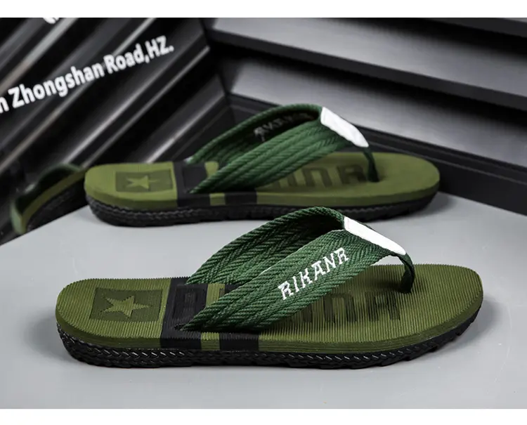 Men's Flip Flops Comfortable Beach Sandals Fashionable Footwear_voghion.com