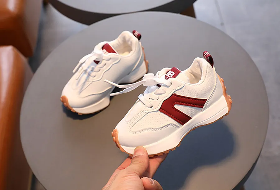 Outdoor Children's Fashion Anti-slip Kids Athletic Girls Boys Sports Shoes Lightweight Breathable Child Casual Sneakers_voghion.com