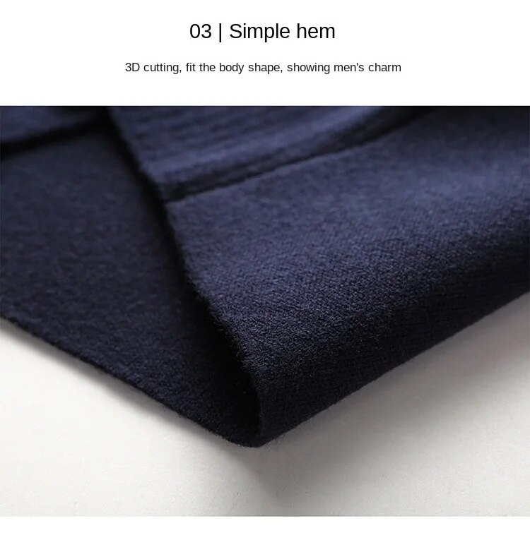 Level 4 Super Anti-pilling Top Grade Pleuche New Autum Lapel Fashion Brand Knit Cardigan Casual Korean Sweater Vest_voghion.com
