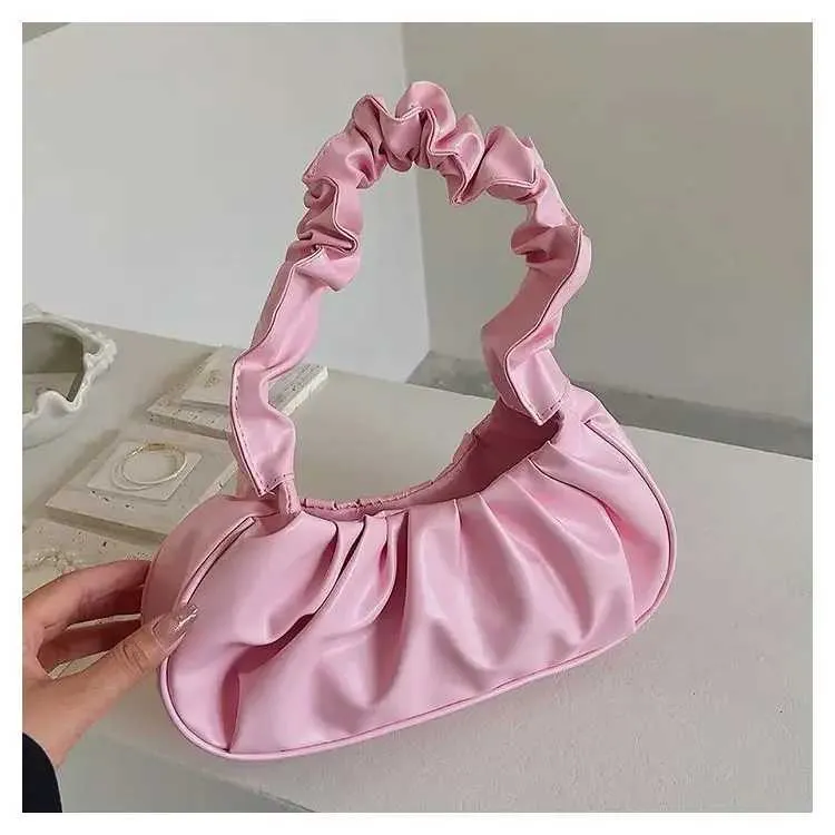 Nieuwe geplooide wolk met niche-ontwerp voor dames, modieuze Gerie-tas voor dames, veelzijdige handtas Y241123_voghion.com