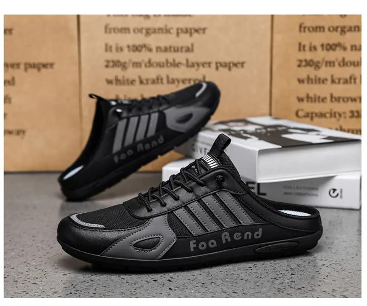 Mesh Half Tray Herren Freizeitschuhe_voghion.com