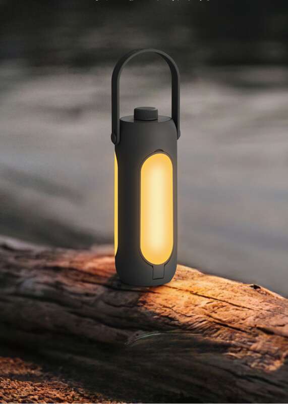 New Multifunctional Camping Light, 10000mAh Battery, Tri Color Dimming, USB Emergency Charging One Step Faster_voghion.com