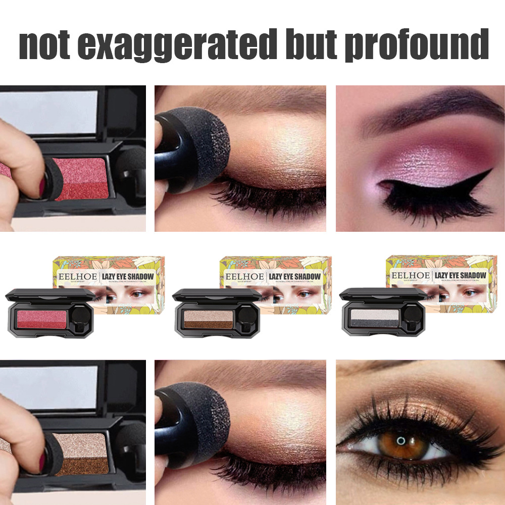 EELHOE Little Mushroom Gradual Beginner akių šešėliai Eye Plate Easy Color Makeup Air Cushion_voghion.com