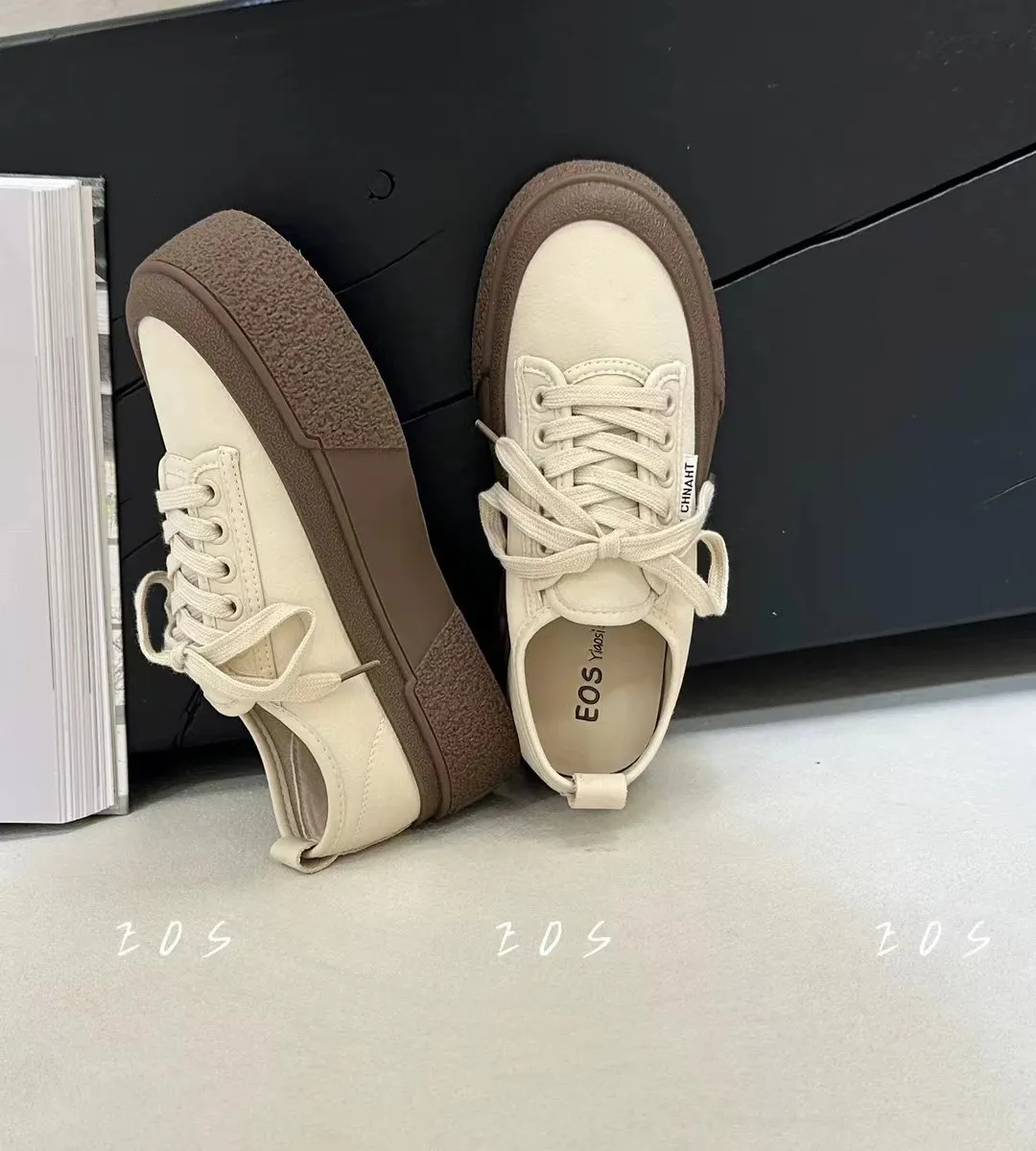 Luipaard Dames Platform Canvas Herfst Casual Sneakers Trend Mode Loafers Schoenen Jurken Onbedrukt Goede Producten Zapatos_voghion.com