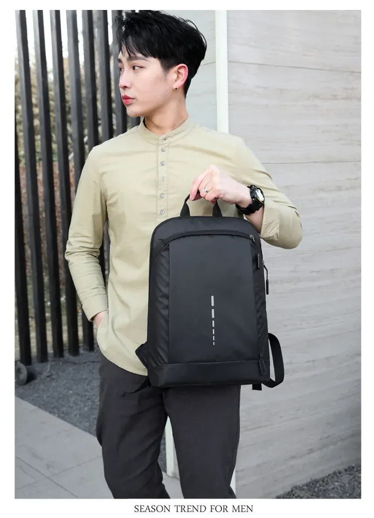Waterproof Ultra Lightweight Back For Men Backpacks Book Bag Men's Stylish 15.6 Notebook Backpack_voghion.com