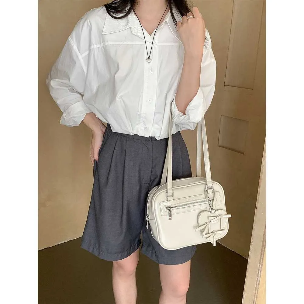 Borse a tracolla quadrate da donna strutturate, borse morbide in PU solido, grandi capacità, casual, da viaggio, con manici, design femminile_voghion.com