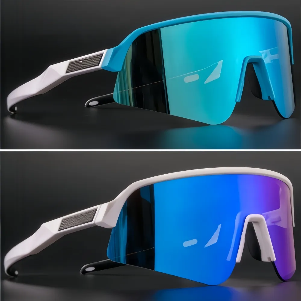 Occhiali da sole firmati OK Occhiali da ciclismo UV resistenti Ultra leggeri Polarizzati Protezione degli occhi Sport all'aria aperta Corsa e_voghion.com