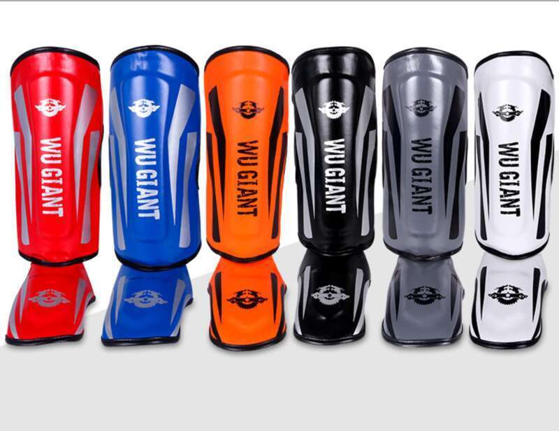 Say Goodbye To The Pain And Troubles! Thickened Leg Guards To Protect The Instep And Tibia For Sanda Combat And Martial Arts Fitness_voghion.com