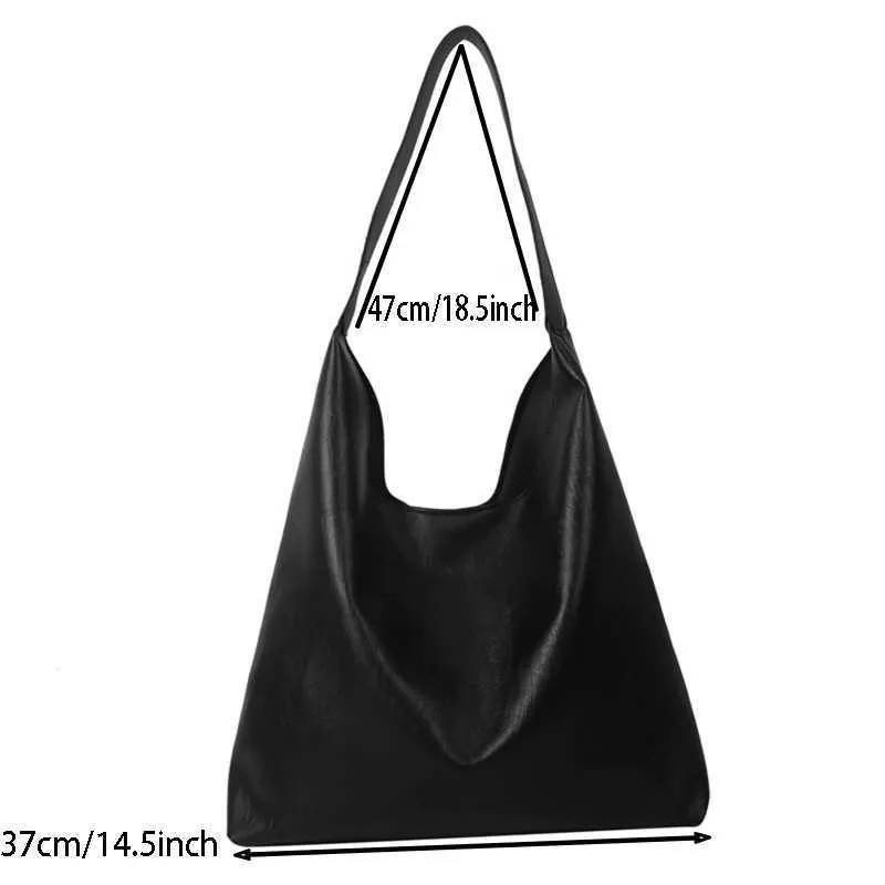 Borsa a spalla classica in pelle donna grande borsa da ufficio_voghion.com