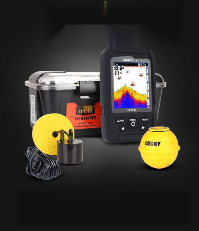 Leqi Underwater Fish Finder God Tool Ultrassônico Sonar Sem Fio Plataforma De Detecção Mar Estrada Pesca No Gelo Universal_voghion.com