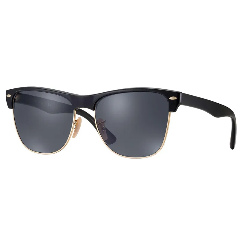 Occhiali da sole da uomo e da donna di alta qualità con montatura in nylon oversize per occhiali da sole da uomo con lenti in vero vetro Oculos Lunette De Soleil_voghion.com