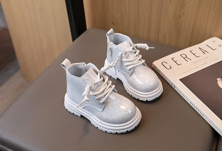 Botas de neve infantis com plataforma para meninos e meninas_voghion.com