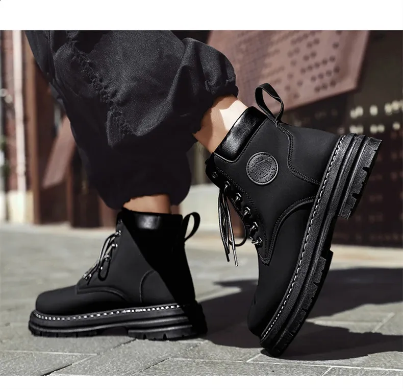 Tênis cano alto Martin Boots masculino 240731_voghion.com