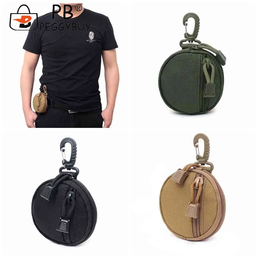 Marsupio multifunzionale in nylon 1000D impermeabile, di alta qualità, mini portamonete portatile per adolescenti_voghion.com