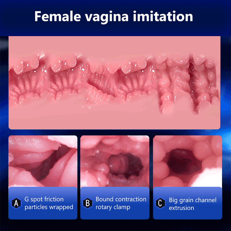 Vero Masturbazione Automatica Maschile Tazza Succhiare Tascabile Figa Silicone Giocattoli Sessuali Per Uomini Vibratore per Adulti_voghion.com
