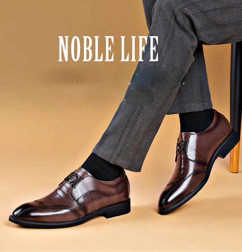 Brogues van lakleer voor heren, formeel, bruiloft, feest, kantoor, heren, Oxfords, zakelijke schoenen, mocassins, schoen 240719_voghion.com