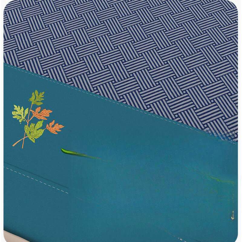 Summer Mugwort Ice Silk Cool Three-piece Set, Machine Washable And Washable, Student Dormitory Single Rattan Mat, Breathable_voghion.com