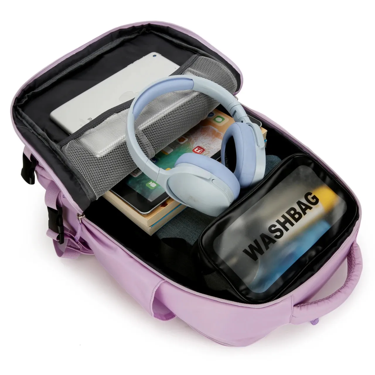 16,93-Zoll-Reiserucksack aus wasserdichtem Outdoor-Sport, Freizeittasche für Schüler und Studenten 241028_voghion.com