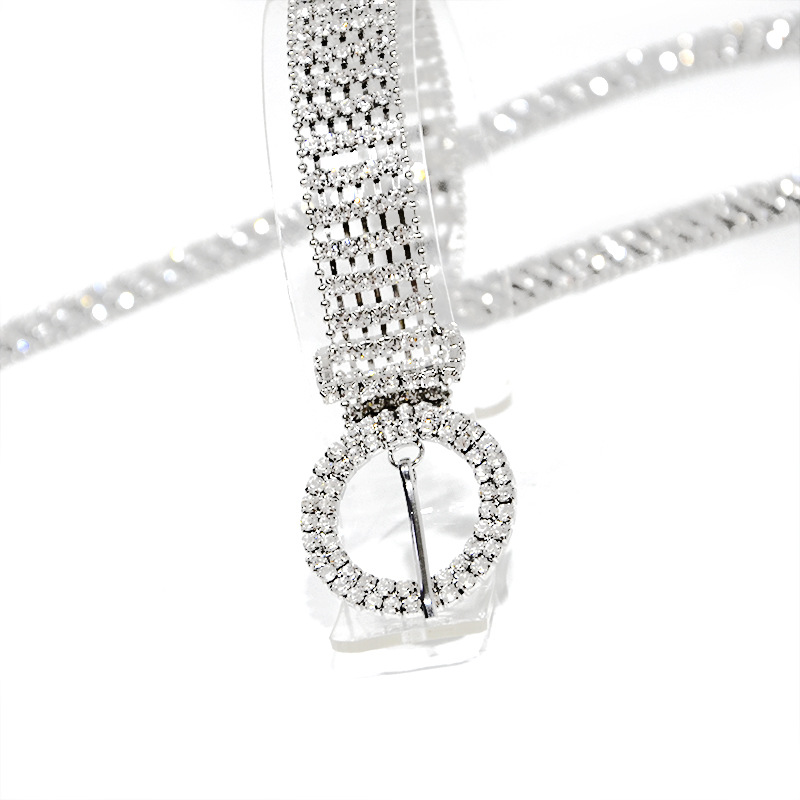 New Water Diamond Belt Bride Cover Wedding Accessories Matching Body Waist Chain_voghion.com