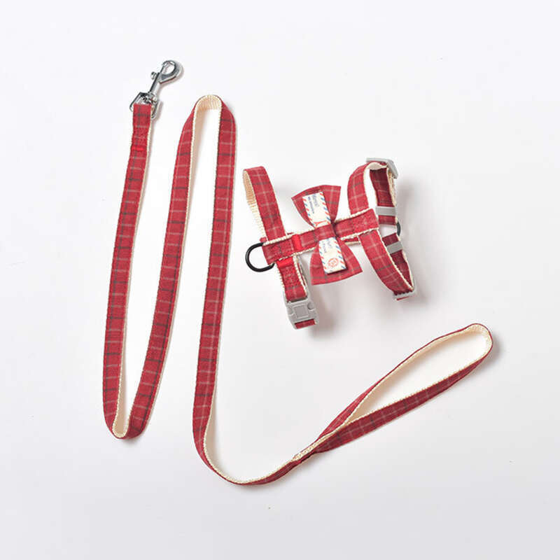 2020 neue Traktion Grid Walking Katze Seil Anti Breakout Hund Bogen Strap Pet Liefert_voghion.com