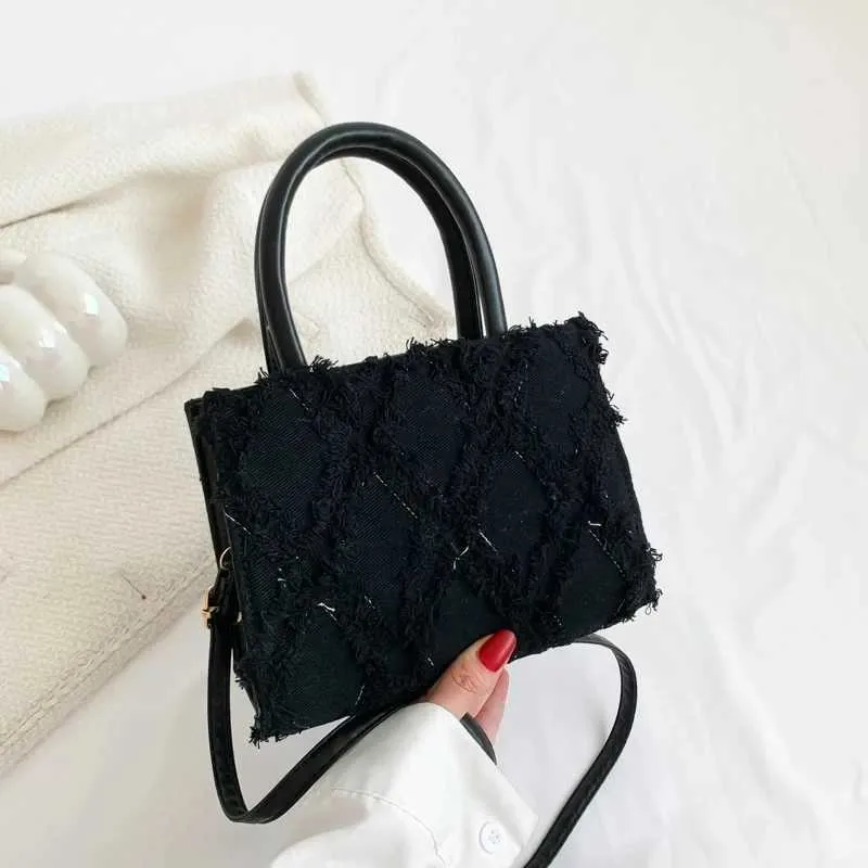 Muoti Naisten Farkkushortsit Messenger - Uusi Trendinen Kesäkäsilaukut Naisten Yksiolkapää Laukku Crossbody Laukut NainenC241216_voghion.com