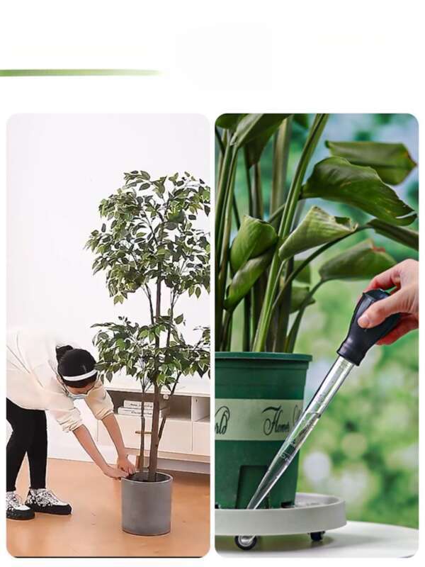 【 3726 Bewertungen von Menschen 】 Blumentopf-Tablett, saugfähiger Boden, Sammelartefakt, Strohhalm, tragbarer Wasserspender, groß_voghion.com