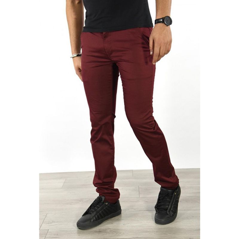 Einfarbige Business-Freizeithose für Herren_voghion.com