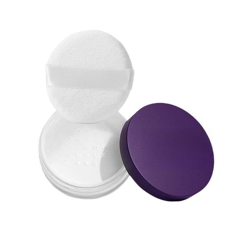 Fissante per il trucco in polvere libera, impermeabile, anti-sudore, controllo dell'olio a lunga durata, anti-perdita, polvere di miele_voghion.com