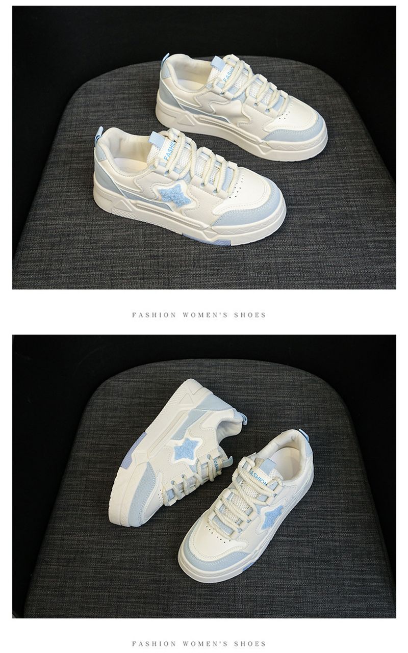 Star Little White Women New Edition Board pentru studenți primăvara și toamna cu fund gros casual sport la modă single_voghion.com