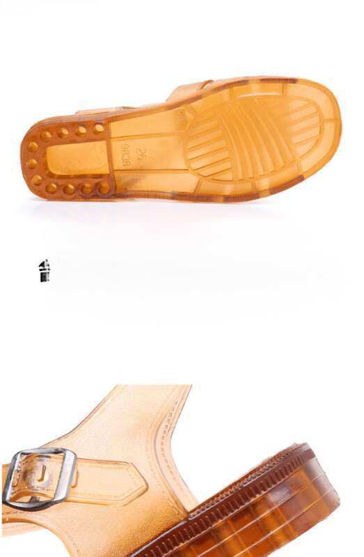 Fashion Flat Heel Soft Sole, Retro 80's Nostalgia Style, Beach Sandals,_voghion.com