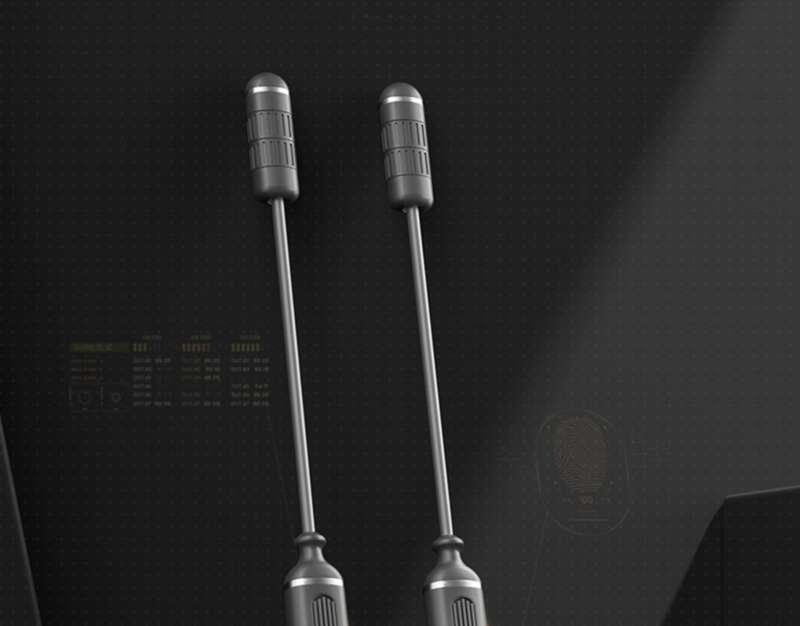 Rüsten Sie Ihr Fitnessgerät auf! Verstellbarer Fizz Stick Fitness Stretch Stick, beginnen Sie mit einem neuen Tremor-Training zur Gewichtsabnahme_voghion.com