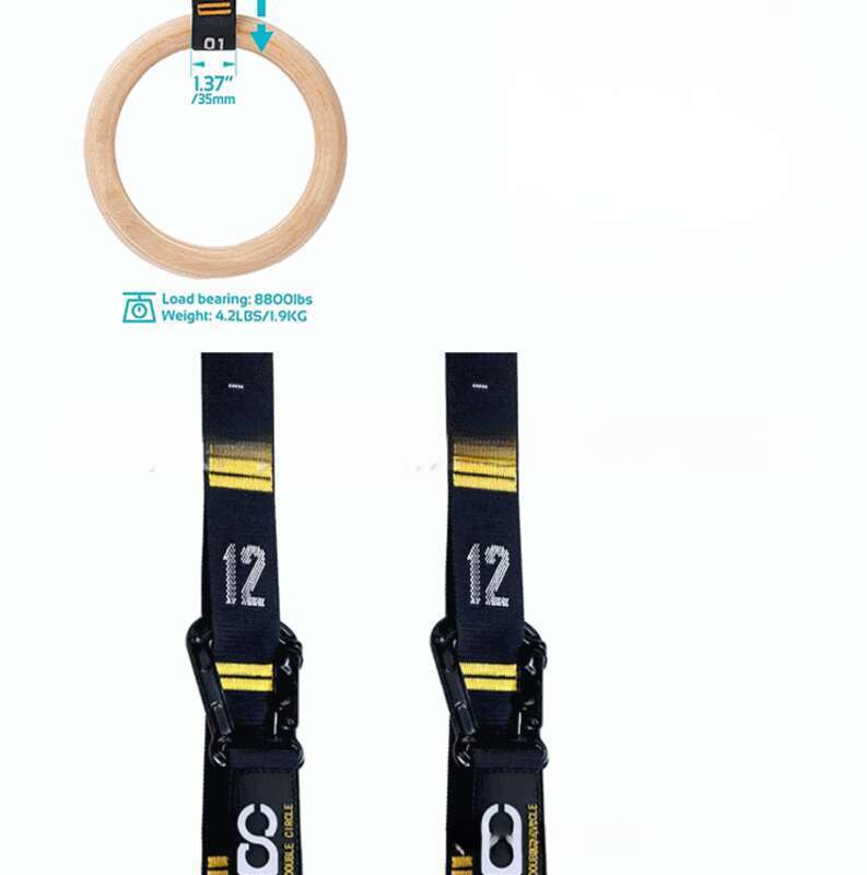 Come On Stage! Indoor Gymnastics Specific Birch Fitness Ring Set, Ushering In A New Trend Of Home Sports_voghion.com
