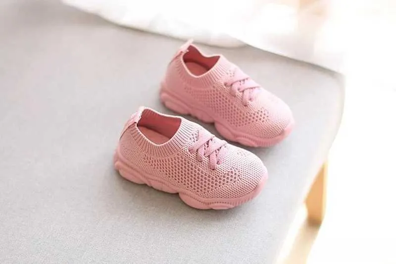 Zapatillas deportivas antideslizantes de suela blanda para bebés, informales, planas, tallas para niños, primavera y verano, M241016_voghion.com