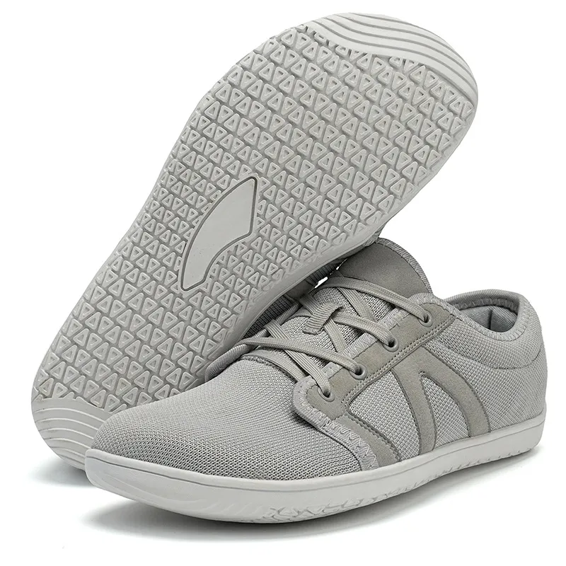 Wide Summer Running New Headed Sports Soft Sole Barefoot Men's and Women's Casual Breathable Mesh Shoes Lhshoe_voghion.com