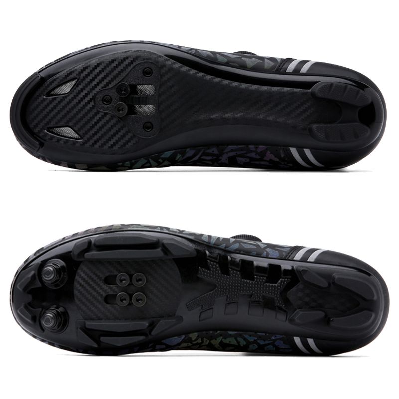 Cost performance Shouus men's road carbon fiber speed sports mountain running bike shoes, non ALD, dating, D343, 47_voghion.com