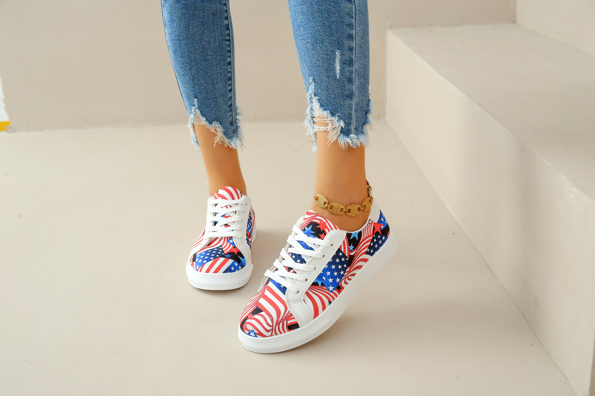 Women's low-top breathable canvas shoes_voghion.com